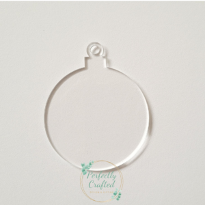 Acrylic Christmas Bauble