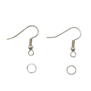 Earring Hooks Silver