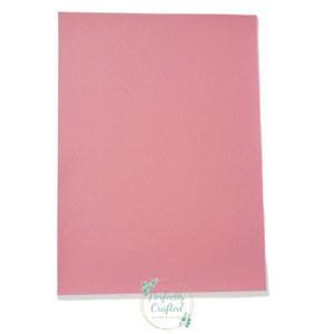 Boho Pink - Faux Leather sheet