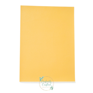 Yellow - Faux Leather sheet