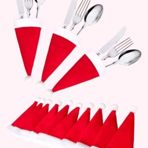 Christmas Hat for Cutlery
